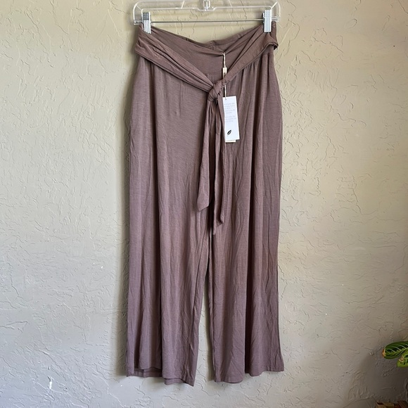 Elie‎ Tahari brown Groucho pant size XS NWT tie waist detail  soft light weight - Picture 1 of 4